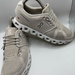 On Running Women's Beige Athletic Shoes